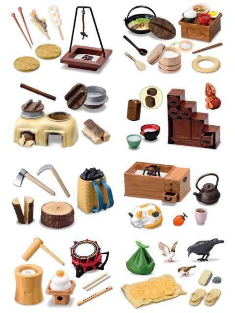 リーメント ぷちサンプル 大正 くらしの道具たち 【大人買い】 8個入りBOX