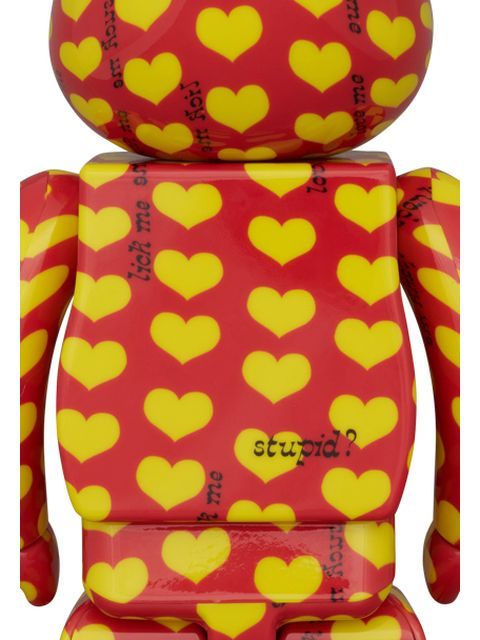BE@RBRICK Yellow Heart Reverse Ver. 100％ & 400％