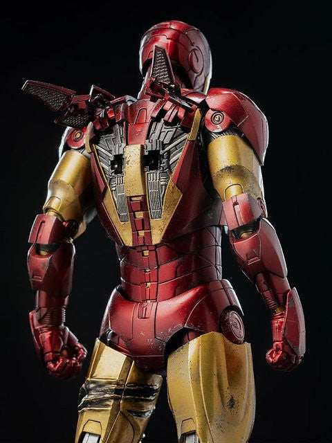 threezero DLX アイアンマン・マーク6(バトルダメージ) 1/12 可動フィギュア 「インフィニティ・サーガ」