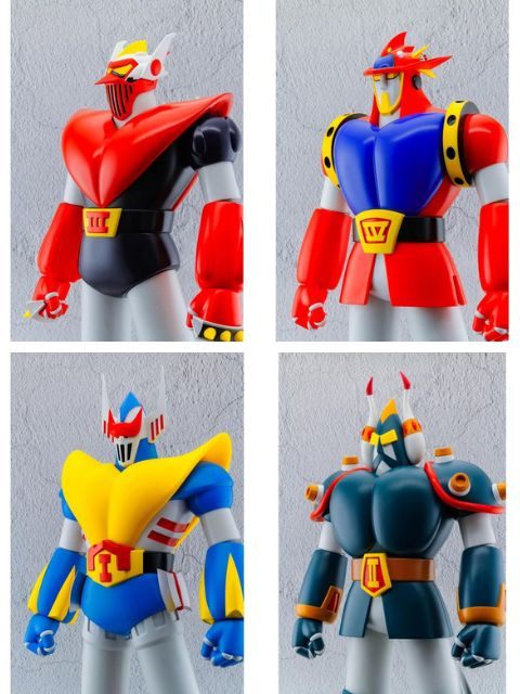 ACTION TOYS 【4体セット】 ブロッカー軍団IV マシーンブラスター スーパーロボットビニールコレクション