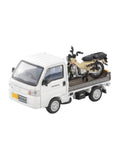 トミカリミテッドヴィンテージ ネオ LV-N330a ホンダ アクティ トラック バイク店仕様(白) ホンダ CT125・ハンターカブ付