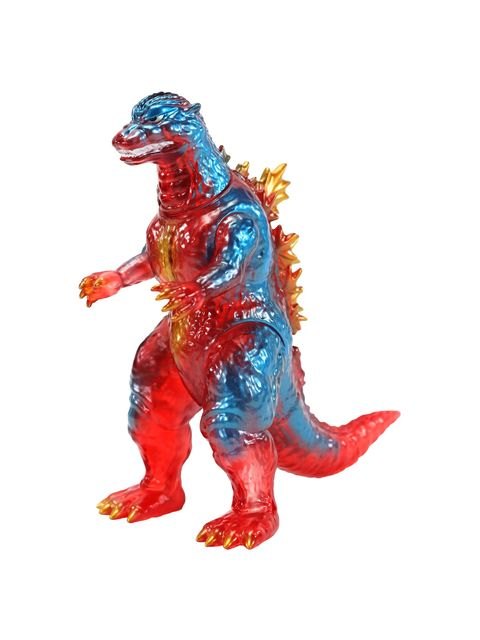 CCP ゴジラ(2004) レトロレッドクリア Ver. ミドルサイズシリーズ 【ゴジラEX 第12弾】