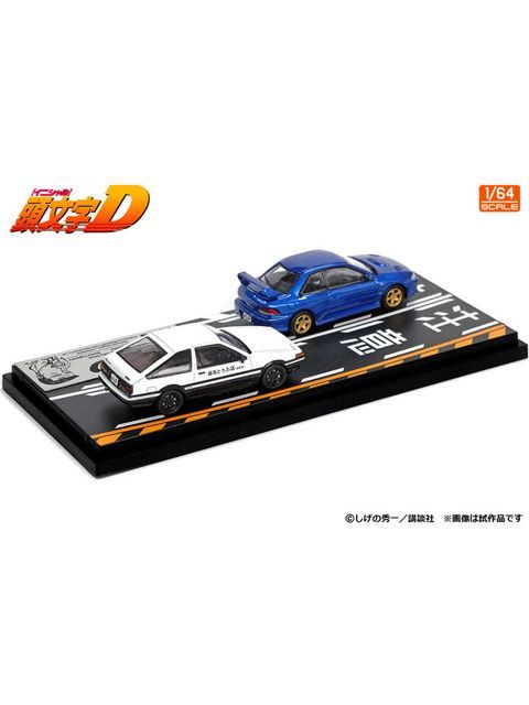 MODELER'S 1/64 頭文字D セットVol.22 藤原拓海トレノ(AE86) ＆ 藤原