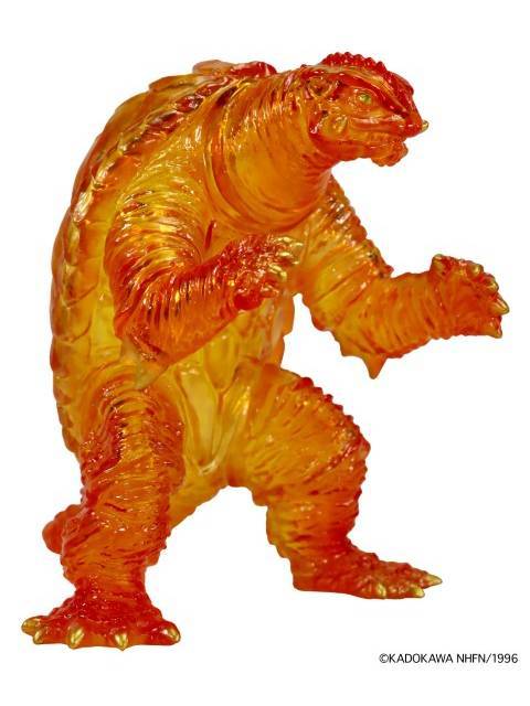 CCP ミドルサイズシリーズ ガメラ 【第2弾】 ガメラ(1996)ウルティメイト・プラズマイメージ クリア Ver.