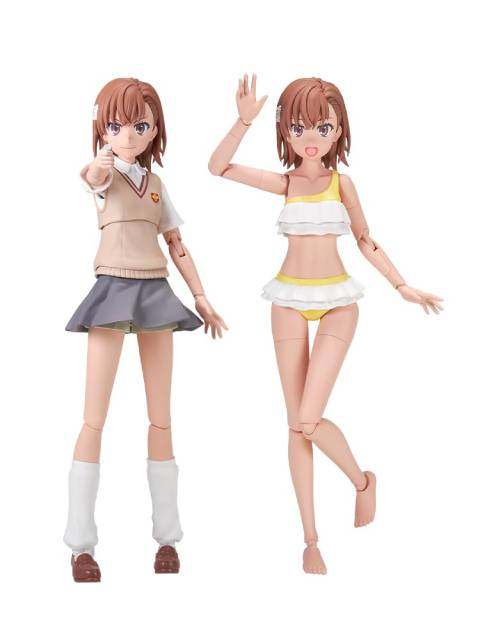 グッドスマイルカンパニー 御坂美琴 DX ver. 【プラモデル】 「とある科学の超電磁砲T」 KADOKAWA PLASTIC MODEL SERIES
