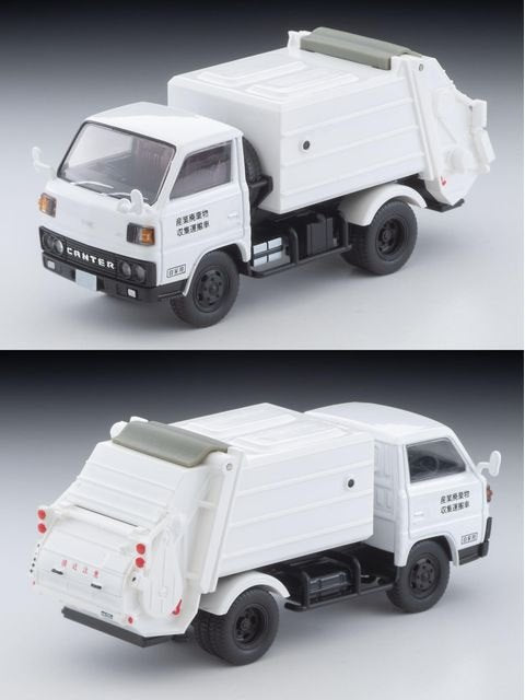 トミカリミテッドヴィンテージ ネオ LV-N343b 三菱ふそう キャンター 清掃車 (白) フィギュア付