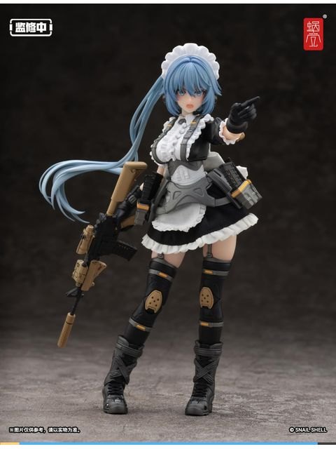 蝸之殼スタジオ RA-02 タクティカルメイド 常磐和音(ときわかずね) 1/12スケール可動フィギュア