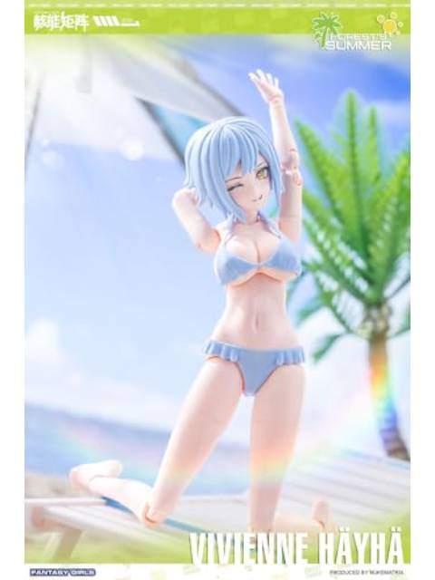 NUKE MATRIX ヴィヴィアン・ヘイヘ 1／10.5スケール 【プラモデル】 「フォーレストサマー FANTASY GIRLS」