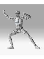S.H.Figuarts ボディくん -スポーツ- Edition -ワイヤーフレーム-(Gray Color Ver.)