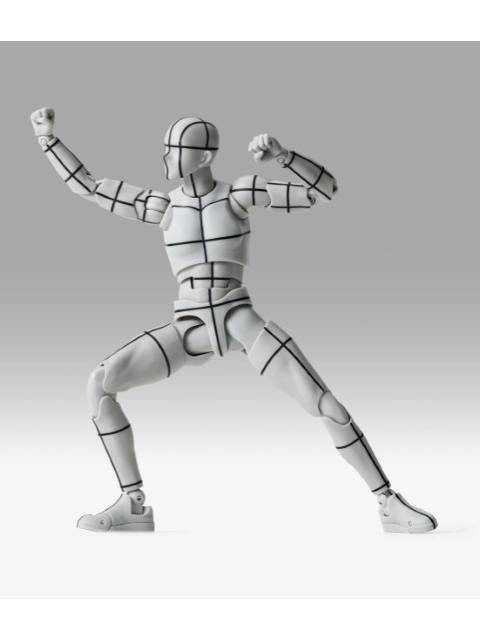 S.H.Figuarts ボディくん -スポーツ- Edition -ワイヤーフレーム-(Gray Color Ver.)