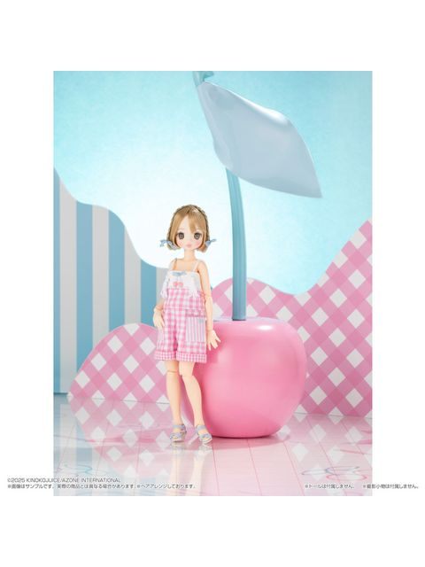 アゾン 1/6スケール用 BonBons チェリー＆ギンガムショートオールインワンセット ピンク