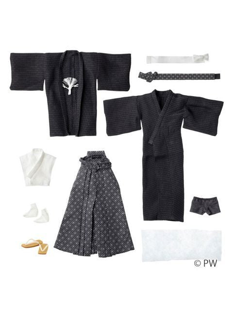 ペットワークス 六分の一男子図鑑 袴スタイル・蒼黒 ナイン