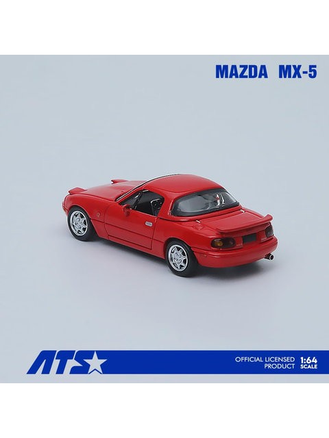 ホビージャパン 1/64 Mazda MX-5 レッド 「頭文字D」 ATS-MODELS