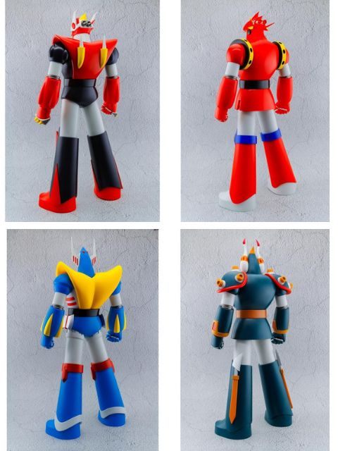 ACTION TOYS 【4体セット】 ブロッカー軍団IV マシーンブラスター スーパーロボットビニールコレクション