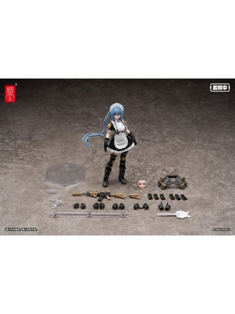 蝸之殼スタジオ RA-02 タクティカルメイド 常磐和音(ときわかずね) 1/12スケール可動フィギュア