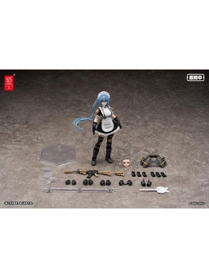 蝸之殼スタジオ RA-02 タクティカルメイド 常磐和音(ときわかずね) 1/12スケール可動フィギュア