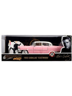 Jada Toys 1/24 キャデラック フリートウッド 1955 &エルビスプレスリー フィギア付