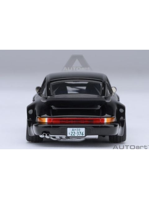 オートアート 1/64 ポルシェ 911 (930) ターボ 「湾岸ミッドナイト」 ブラックバード (第1巻仕様)