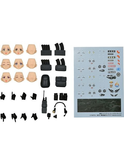 figma PLUS リトルアーモリー 武装JKバリアント ロードアウトセット3 コード：URBEX