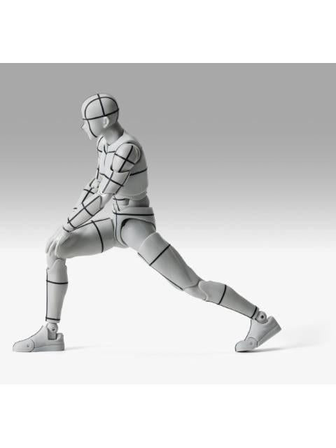 S.H.Figuarts ボディくん -スポーツ- Edition -ワイヤーフレーム-(Gray Color Ver.)