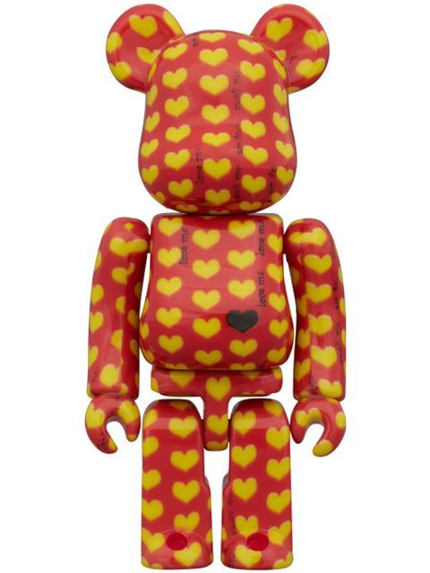 BE@RBRICK Yellow Heart Reverse Ver. 100％ & 400％