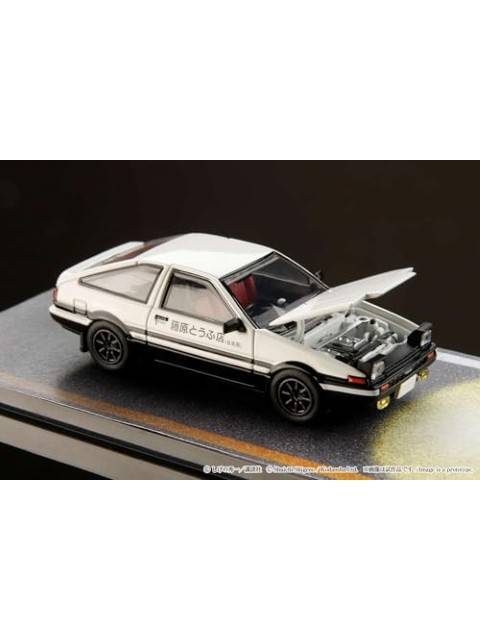 ホビージャパン 1/64 Toyota SPRINTER TRUENO (AE86) / 頭文字D エンジン搭載モデル with 高橋啓介