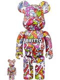 BE@RBRICK ROMERO BRITTO HEART 100％ & 400％