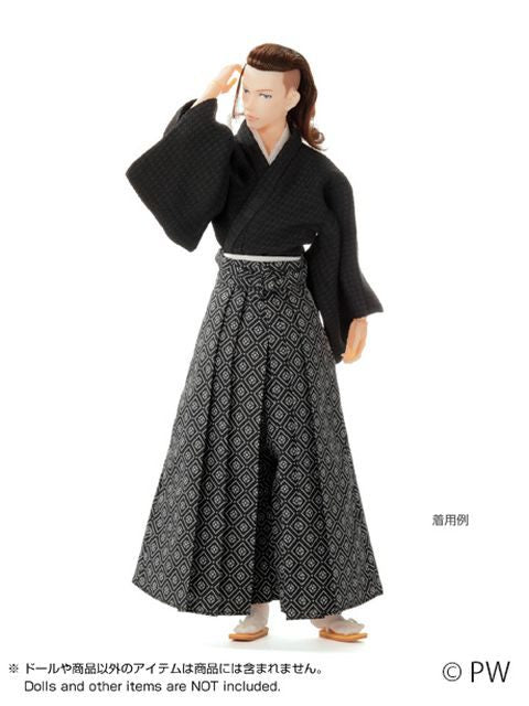 ペットワークス ナイン 羽織袴セット 黒