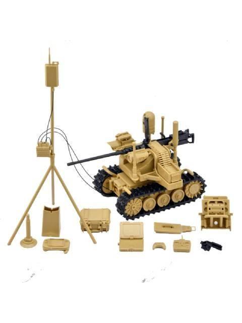 リトルアーモリー 【LD049】 UGV武装ロボットシステム2：キャリバーキャリアー 1/12 【プラモデル】