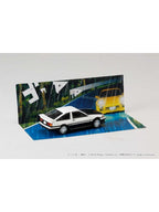 ホビージャパン 1/64 Toyota COROLLA LEVIN (AE86)/頭文字D 秋山 渉 VS 高橋 啓介