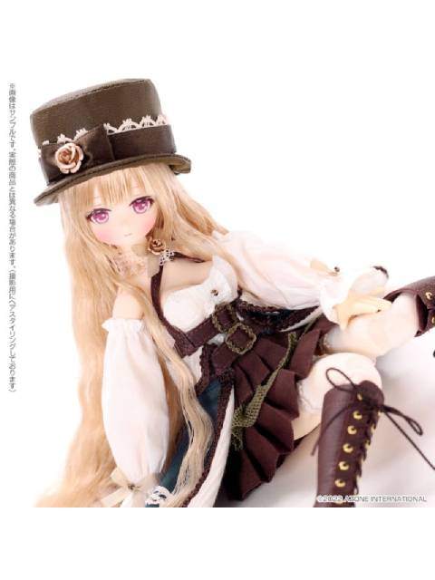 Azone International Alvastaria Prim ~ Boxed Lady's Tea Time ~ (Bronze Rose ver.) Soft Vinyl Head Figure Collector Doll