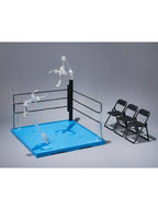 バンダイ 魂STAGE ACT リングコーナー(ニュートラルコーナー)＆パイプ椅子セット for S.H.Figuarts