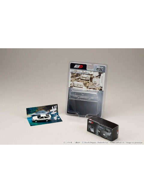 ホビージャパン 1/64 Toyota COROLLA LEVIN (AE86)/頭文字D 秋山 渉 VS 藤原 拓海