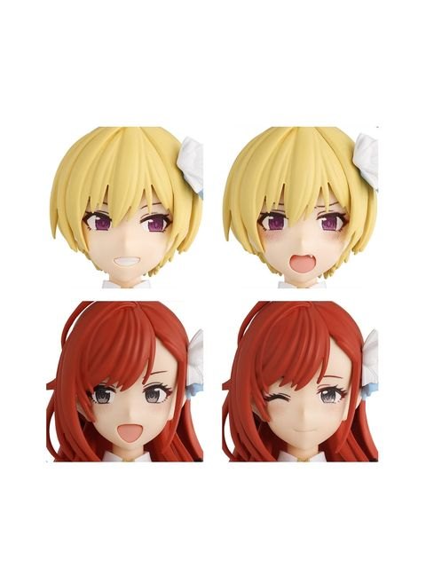 30MS オプションヘアスタイル＆フェイスパーツセット(西城樹里/有栖川夏葉) 「アイドルマスター シャイニーカラーズ」