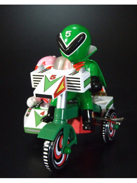 プレックス EX三輪車 ミドレンジャー+モモレンジャー Bタイプ 「秘密戦隊ゴレンジャー」