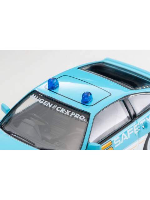 Tomica Limited Vintage Neo LV-N318a Honda Ballade Sports CR-X MUGEN CR-X PRO Suzuka Circuit Safety Car (Light Blue/White)