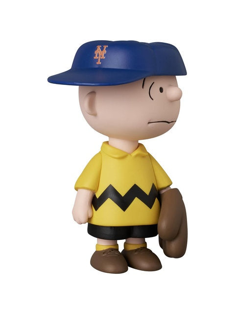 メディコムトイ UDF MLB × PEANUTS NEW YORK METS CHARLIE BROWN