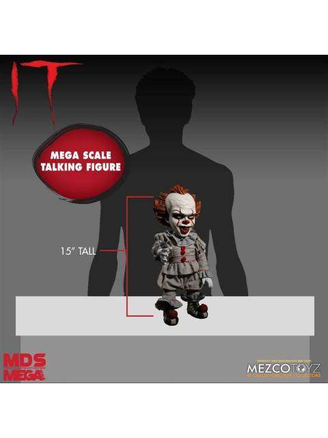 メズコ MDS ペニーワイズ メガスケール フィギュア with サウンド 【再販】 デザイナーシリーズ 「IT イット それが見えたら、終わり。」