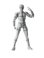 S.H.Figuarts ボディくん -スポーツ- Edition -ワイヤーフレーム-(Gray Color Ver.)