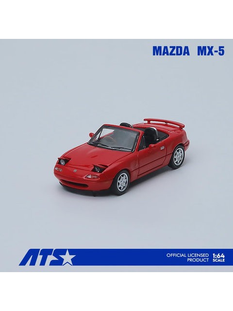 ホビージャパン 1/64 Mazda MX-5 レッド 「頭文字D」 ATS-MODELS