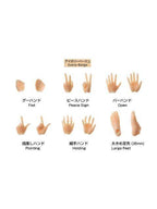 ペットワークス 六分の一男子図鑑 PW-28/29BODY手先・足先セット EX アイボリーベージュ