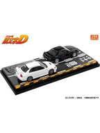 MODELER'S 1/64 頭文字D セットVol.18 中里毅スカイラインGT-R(BNR32) ＆ 岩城清次ランサーエボリューションIV