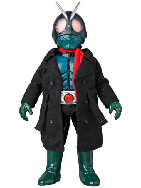 【限定品】 メディコムトイ 仮面ライダー(シン・仮面ライダー) (コートVer.) 【新古品 特別価格】 東映レトロソフビコレクション