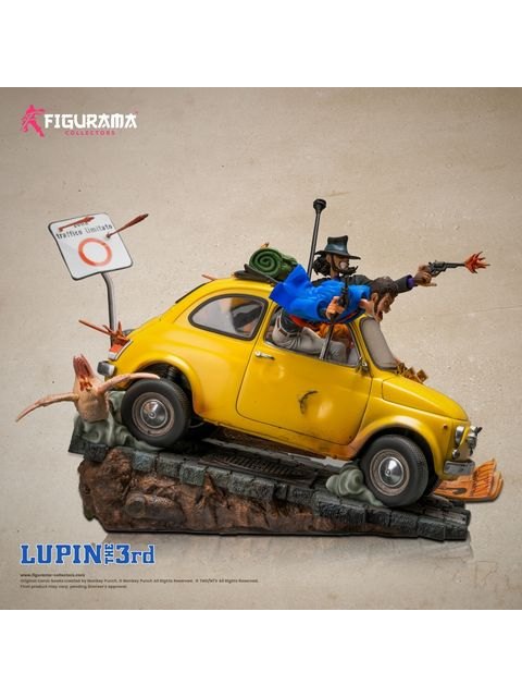 【大型商品】 フィギュラマコレクターズ ルパン＆次元＆不二子 1/8 エリート ジオラマ スタチュー