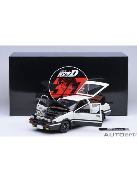 オートアート 1/18 トヨタ スプリンター トレノ (AE86) 「頭文字 D」 “プロジェクトD” ファイナルバージョン (30th ANNIVERSARY)