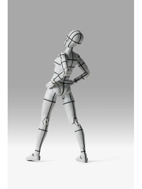 S.H.Figuarts ボディちゃん -スポーツ- Edition -ワイヤーフレーム-(Gray Color Ver.)