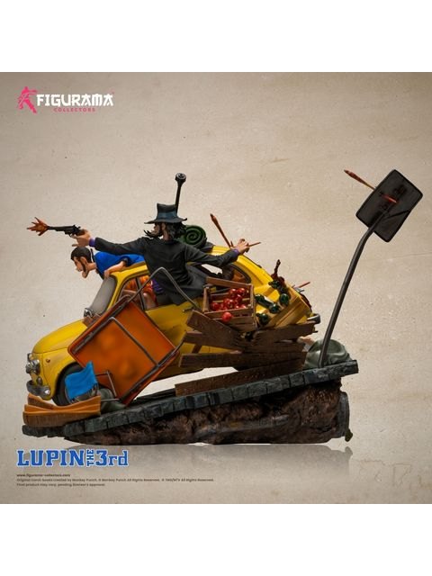 【大型商品】 フィギュラマコレクターズ ルパン＆次元＆不二子 1/8 エリート ジオラマ スタチュー