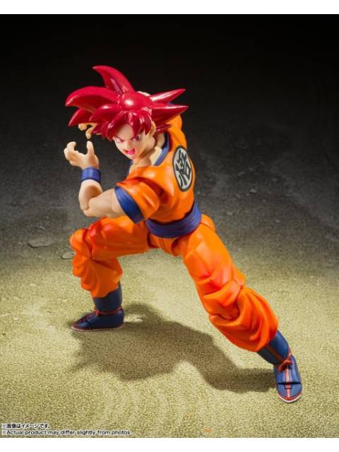 S.H.Figuarts スーパーサイヤ人ゴッド孫悟空-正しき心がもたらすサイヤ人の神- 「ドラゴンボール超」