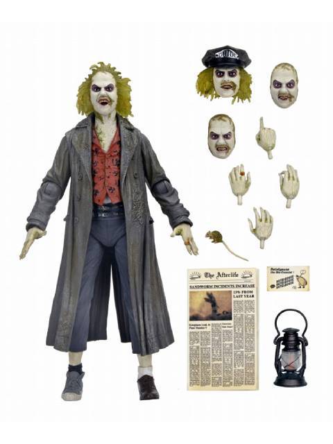 ネカ ビートルジュース アルティメット 7インチ アクションフィギュア ツアーガイド バイオ・エクソシスト ver