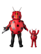メディコムトイ 【限定品】 クサリガマテントウ (マスクオープンVer.)+ミニソフビ 【新古品 特別価格】 東映レトロソフビコレクション